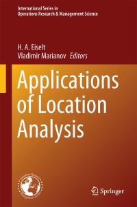 Book Cover for Applications of Location Analysis by Horst A Eiselt, Vladimir Marianov
