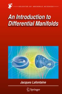 Book Cover for An Introduction to Differential Manifolds by Jacques Lafontaine