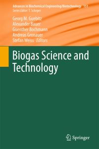 Book Cover for Biogas Science and Technology by Georg M. Guebitz
