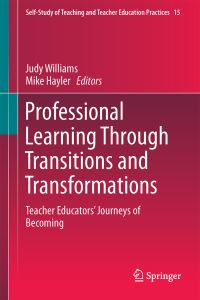 Book Cover for Professional Learning Through Transitions and Transformations by Judy Williams, Mike Hayler