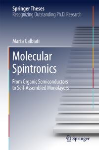 Book Cover for Molecular Spintronics by Marta Galbiati