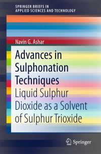 Book Cover for Advances in Sulfonation Techniques by Navin G Ashar