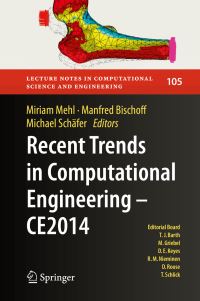 Book Cover for Recent Trends in Computational Engineering - CE2014 by CE Conference
