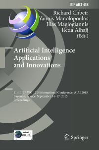 Book Cover for Artificial Intelligence Applications and Innovations by AIAI Conference