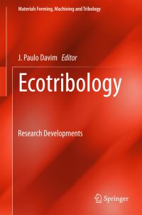Book Cover for Ecotribology by J Paulo Davim