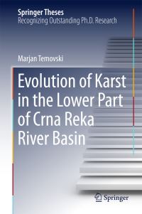 Book Cover for Evolution of Karst in the Lower Part of Crna Reka River Basin by Marjan Temovski