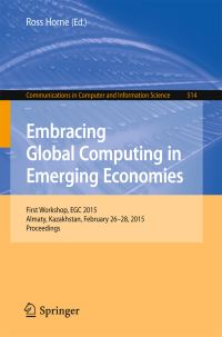 Book Cover for Embracing Global Computing in Emerging Economies by EGC Workshop