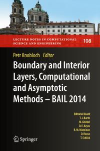 Book Cover for Boundary and Interior Layers, Computational and Asymptotic Methods - BAIL 2014 by BAIL Conference, Univerzita Karlova