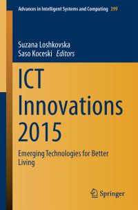 Book Cover for ICT Innovations 2015 by ICT Innovations Conference