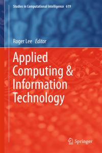 Book Cover for Applied Computing & Information Technology by International Conference on Applied Computing and Information Technology