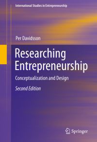 Book Cover for Researching Entrepreneurship by Per Davidsson