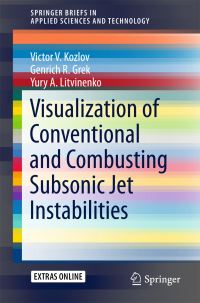 Book Cover for Visualization of Conventional and Combusting Subsonic Jet Instabilities by Victor Kozlov, Genrich R Grek, Yury Litvinenko