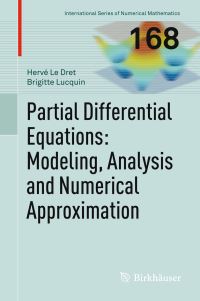 Book Cover for Partial Differential Equations by H Le Dret, Brigitte Lucquin