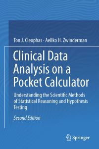 Book Cover for Clinical Data Analysis on a Pocket Calculator by Ton J M Cleophas, Aeilko H Zwinderman