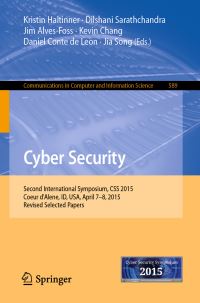 Book Cover for Cyber Security by International Symposium on Cyber Security