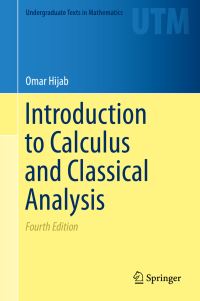 Book Cover for Introduction to Calculus and Classical Analysis by O Hijab