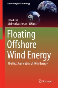 Book Cover for Floating Offshore Wind Energy by João Cruz, Mairead Atcheson