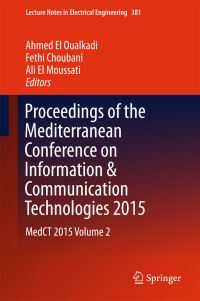 Book Cover for Proceedings of the Mediterranean Conference on Information & Communication Technologies 2015 by Mediterranean Conference on Information  Communication Technologies