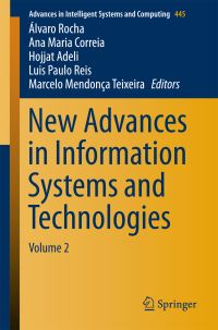 Book Cover for New Advances in Information Systems and Technologies. Volume 2 by World Conference on Information Systems and Technologies