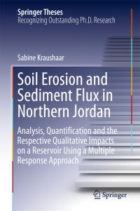 Book Cover for Soil Erosion and Sediment Flux in Northern Jordan by Sabine Kraushaar