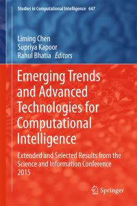 Book Cover for Emerging Trends and Advanced Technologies for Computational Intelligence by Science and Information Conference