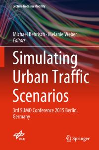 Book Cover for Simulating Urban Traffic Scenarios by Michael Behrisch, Melanie Weber