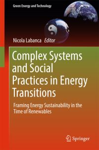 Book Cover for Complex Systems and Social Practices in Energy Transitions by Nicola Labanca