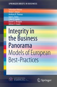 Book Cover for Integrity in the Business Panorama by Sebastian Vaduva