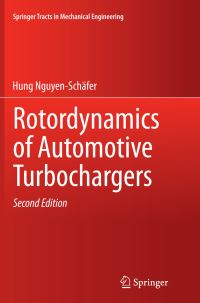 Book Cover for Rotordynamics of Automotive Turbochargers by Hung NguyenSchäfer