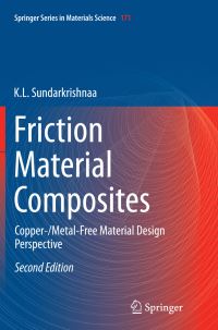 Book Cover for Friction Material Composites by K L Sundarkrishnaa