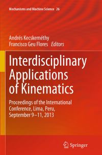 Book Cover for Interdisciplinary Applications of Kinematics by Conference on Interdisciplinary Applications of Kinematics