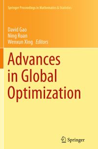 Book Cover for Advances in Global Optimization by David Gao, Ning Ruan, Wenxun Xing