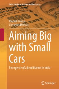 Book Cover for Aiming Big With Small Cars by Rajnish Tiwari, Cornelius Herstatt
