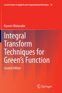 Book Cover for Integral Transform Techniques for Green's Function by Kazumi Watanabe