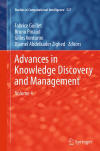 Book Cover for Advances in Knowledge Discovery and Management. Volume 4 by EGC Conference