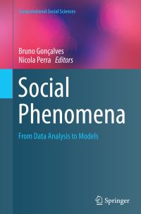 Book Cover for Social Phenomena by Bruno Gonçalves, Nicola Perra