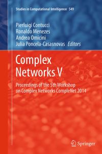 Book Cover for Complex Networks V by CompleNet Workshop