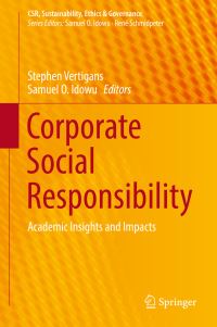 Book Cover for Corporate Social Responsibility by Stephen Vertigans, Samuel O Idowu