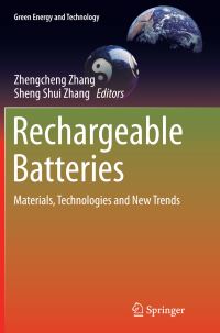 Book Cover for Rechargeable Batteries by Zhengcheng Zhang, Sheng Shui Zhang