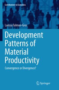 Book Cover for Development Patterns of Material Productivity by Larissa TalmonGros