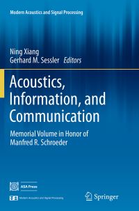 Book Cover for Acoustics, Information, and Communication by Ning Xiang, Gerhard M Sessler
