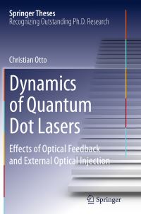 Book Cover for Dynamics of Quantum Dot Lasers by Christian Otto