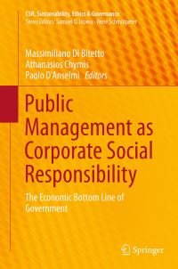 Book Cover for Public Management as Corporate Social Responsibility by Massimiliano Di Bitetto, Athanasios Chymis, Paolo DAnselmi