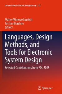 Book Cover for Languages, Design Methods, and Tools for Electronic System Design by MarieMinerve Louërat, Torsten Maehne