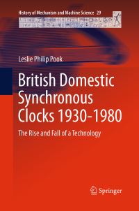 Book Cover for British Domestic Synchronous Clocks 1930-1980 by Leslie Philip Pook