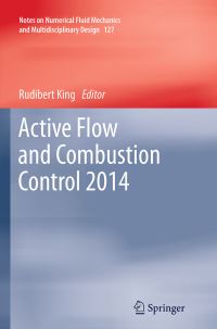 Book Cover for Active Flow and Combustion Control 2014 by Rudibert King