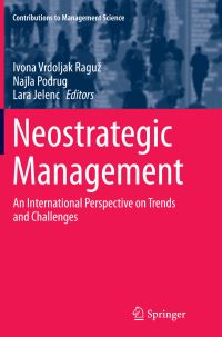 Book Cover for Neostrategic Management by Ivona Vrdoljak Raguz, Najla Podrug, Lara Jelenc