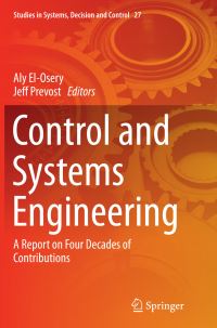 Book Cover for Control and Systems Engineering by Aly ElOsery, Jeff Prevost