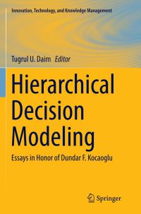 Book Cover for Hierarchical Decision Modeling by Tugrul U Daim