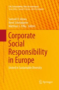 Book Cover for Corporate Social Responsibility in Europe by Samuel O Idowu, René Schmidpeter, Matthias S Fifka